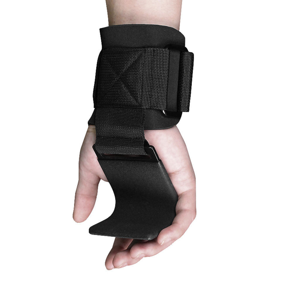 Weight Lifting Hook Grips With Wrist Support