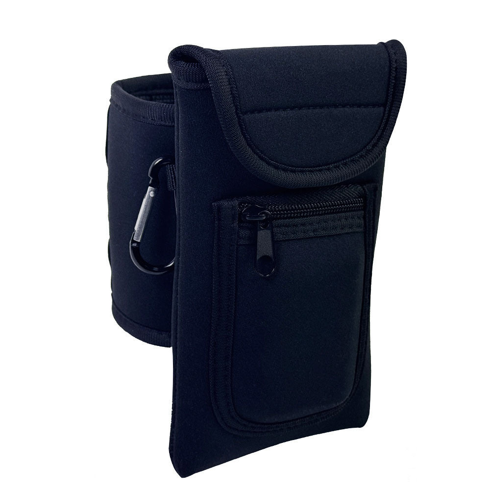 Magnetic Gym Bottle Holder – Phone & Card Pouch