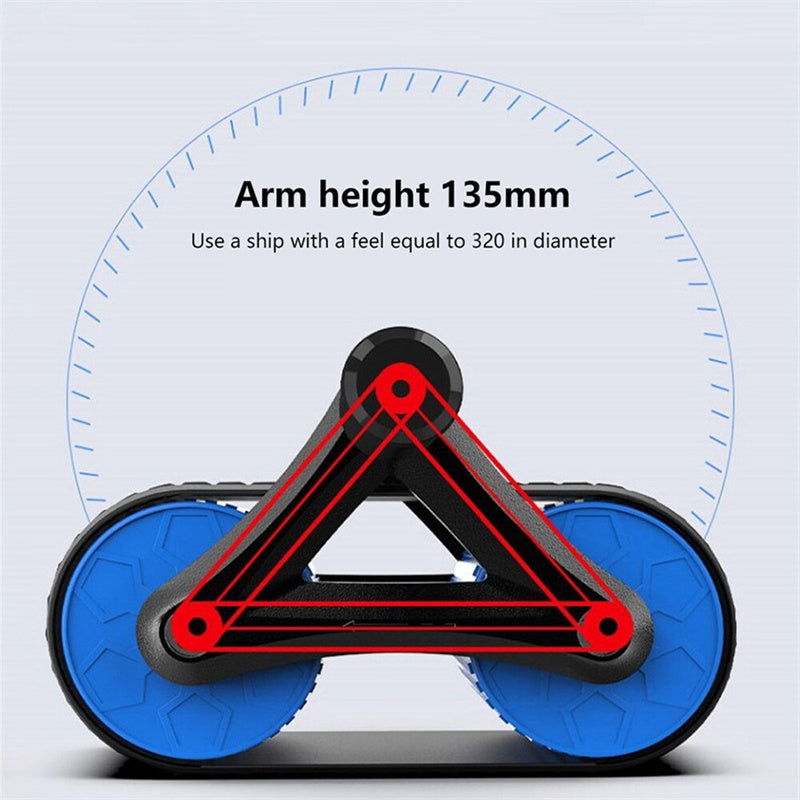 Abdominal Rebound Wheel – Double Wheel Core Trainer