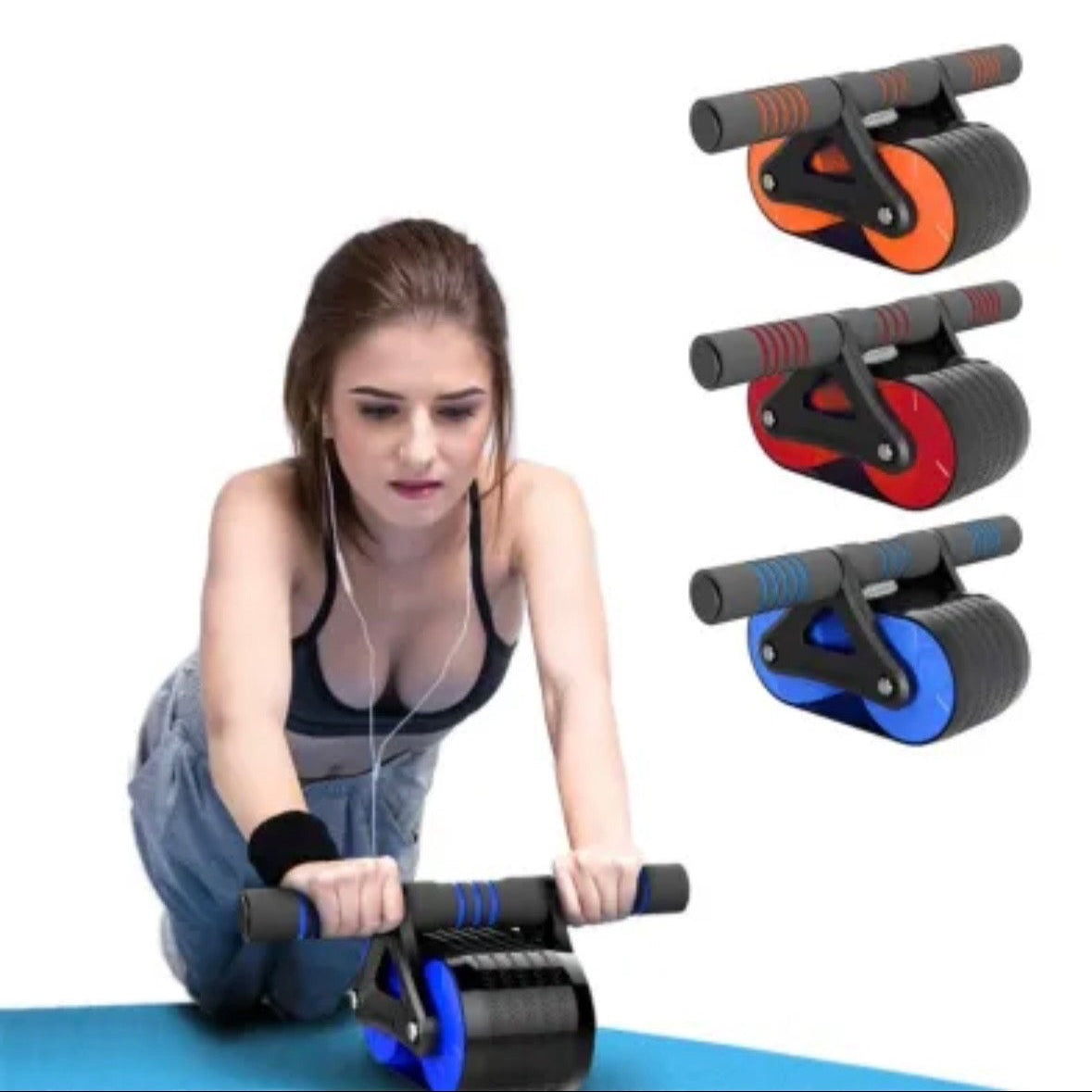 Abdominal Rebound Wheel – Double Wheel Core Trainer