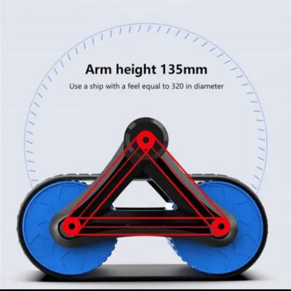 Abdominal Rebound Wheel – Double Wheel Core Trainer