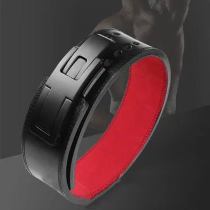 Squat & Deadlift Powerlifting Belt – Heavy Duty Lever Support