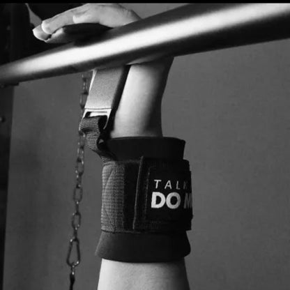 Weight Lifting Hook Grips With Wrist Support